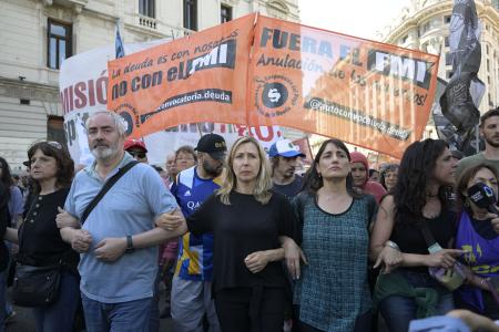 PROTESTO N ARGENTINA CONTRA MILEI 2023