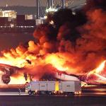 Acidente no Japão: autoridades investigam se avião da Guarda Costeira podia decolar