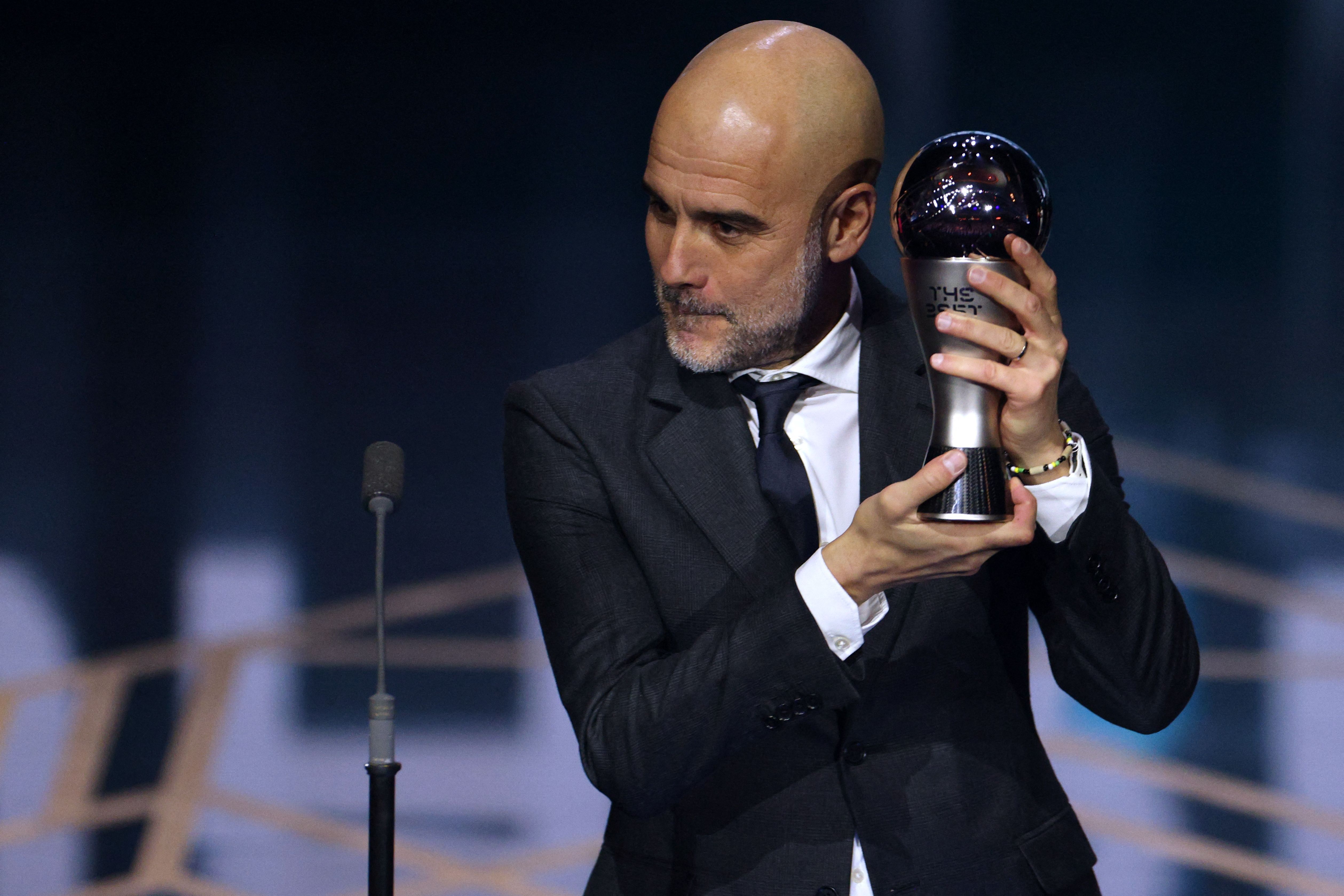 Fifa The Best: Guardiola é eleito melhor técnico da temporada 2022/23
