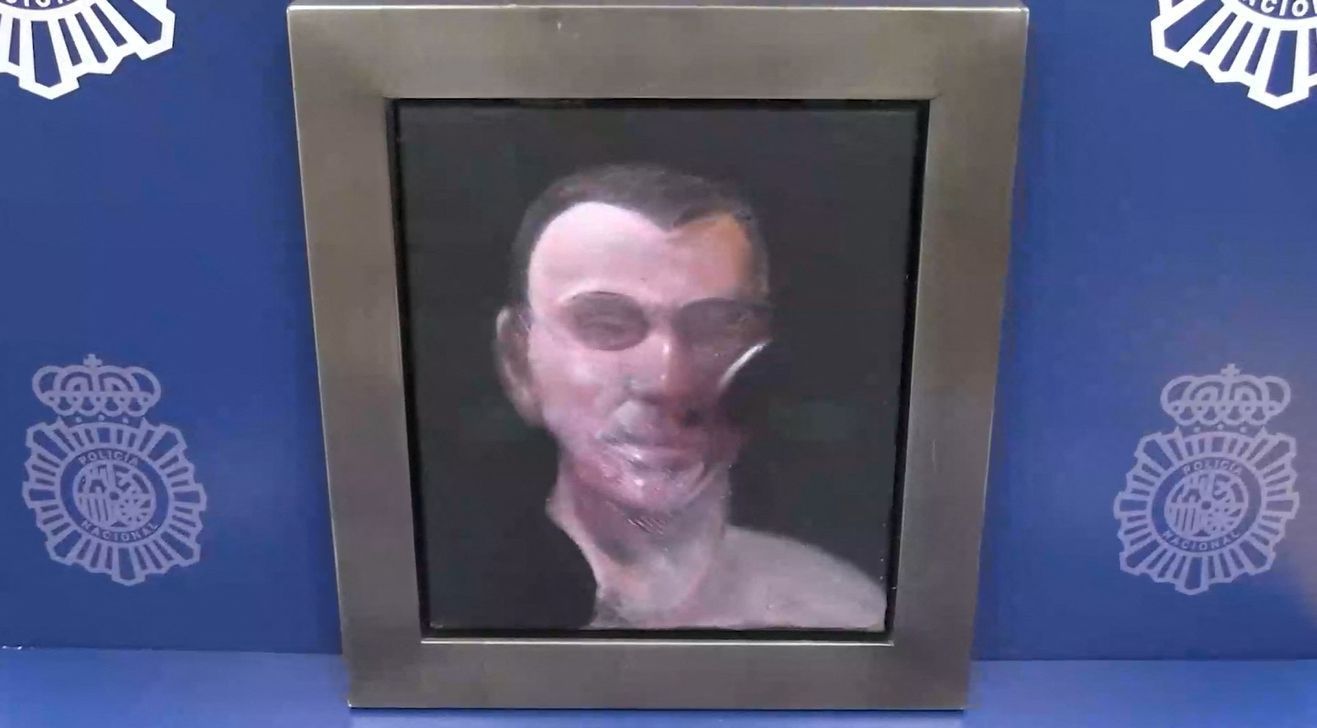 Quadro de Francis Bacon avaliado em R$ 27,6 milhões é recuperado na Espanha