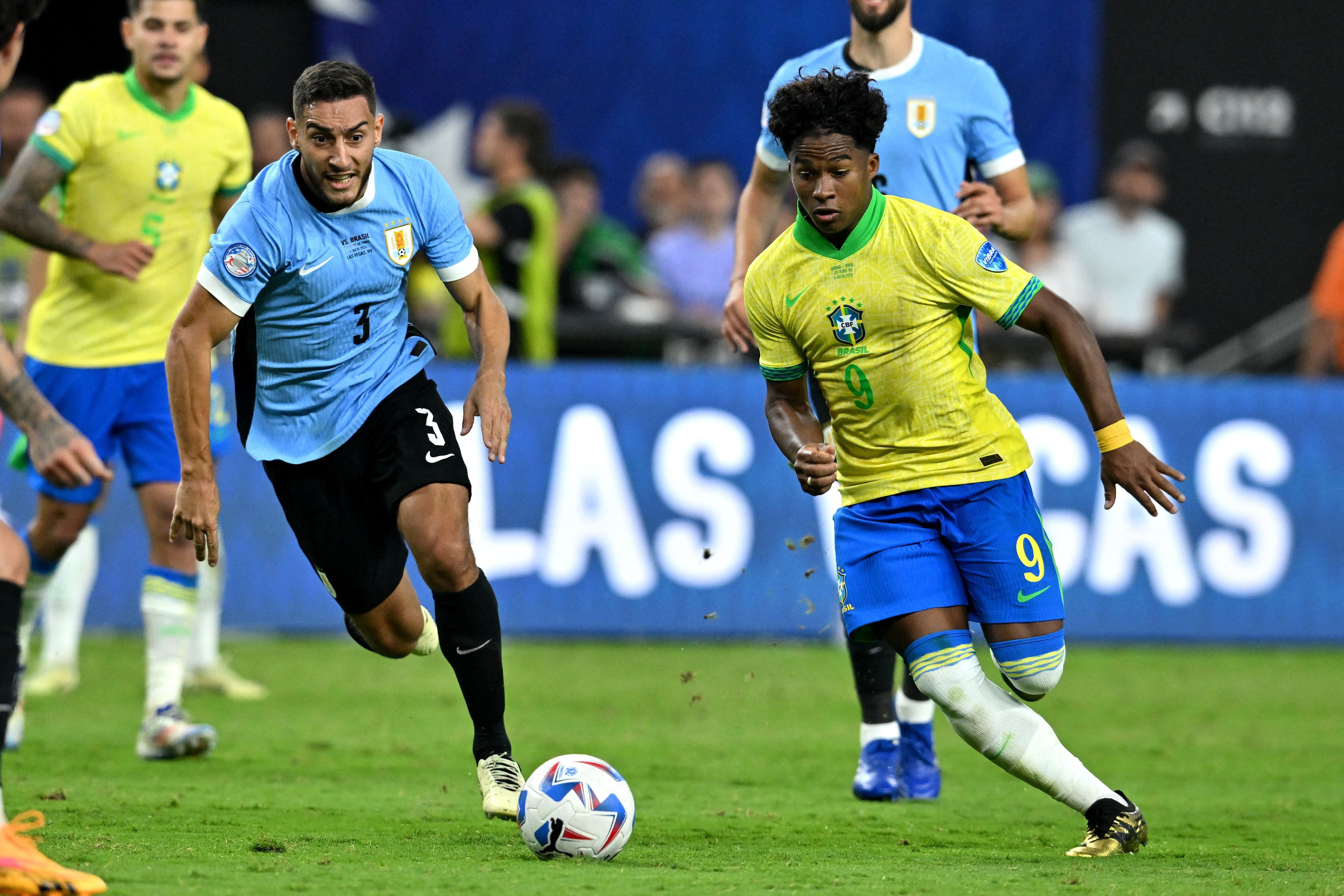 Veja como Endrick reagiu à eliminação do Brasil na Copa América