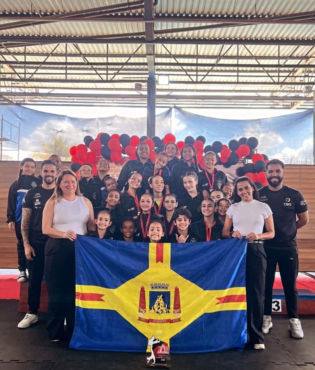 Ginastas de Itabirito conquistam pódios no Campeonato Estadual em Uberaba