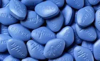 Comprimidos azuis de Viagra