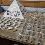 Crack, cocaína e maconha são apreendidos durante operação de carnaval em Alfenas