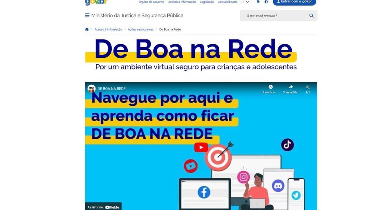 Governo cria site com dicas sobre como proteger crianças nas redes