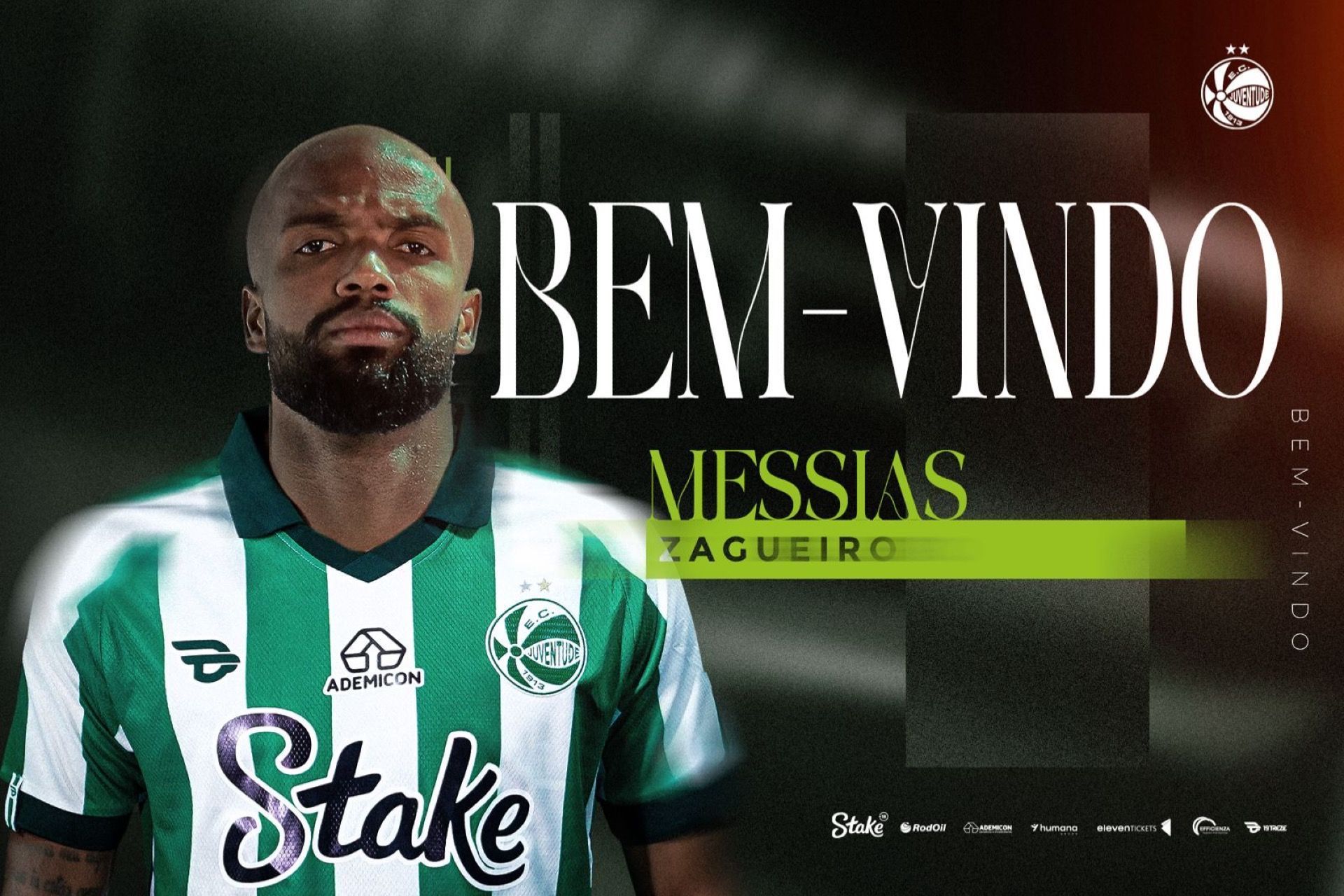 Juventude anuncia contratação de zagueiro ex-América, Santos e Ceará
