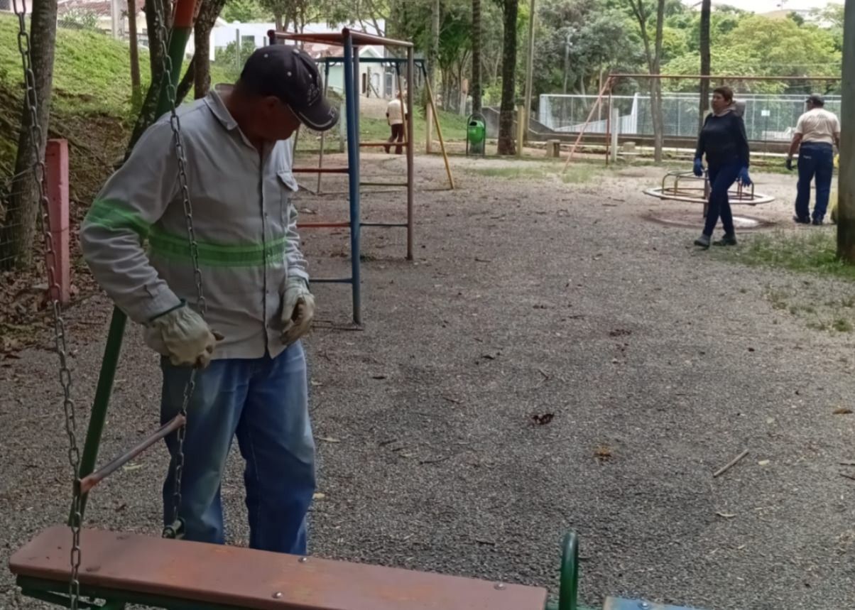 Chuva adia inauguração do novo Bosque do Jardim Ipê em Poços de Caldas
