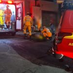 Motociclista fica ferido em acidente envolvendo outra moto em Alfenas