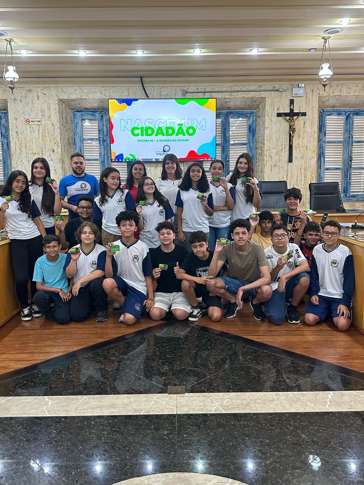 Estudantes da Escola do Legislativo Prof. Dr. Mário Vani Bemfica agora contam com auxílio para deslocamento
