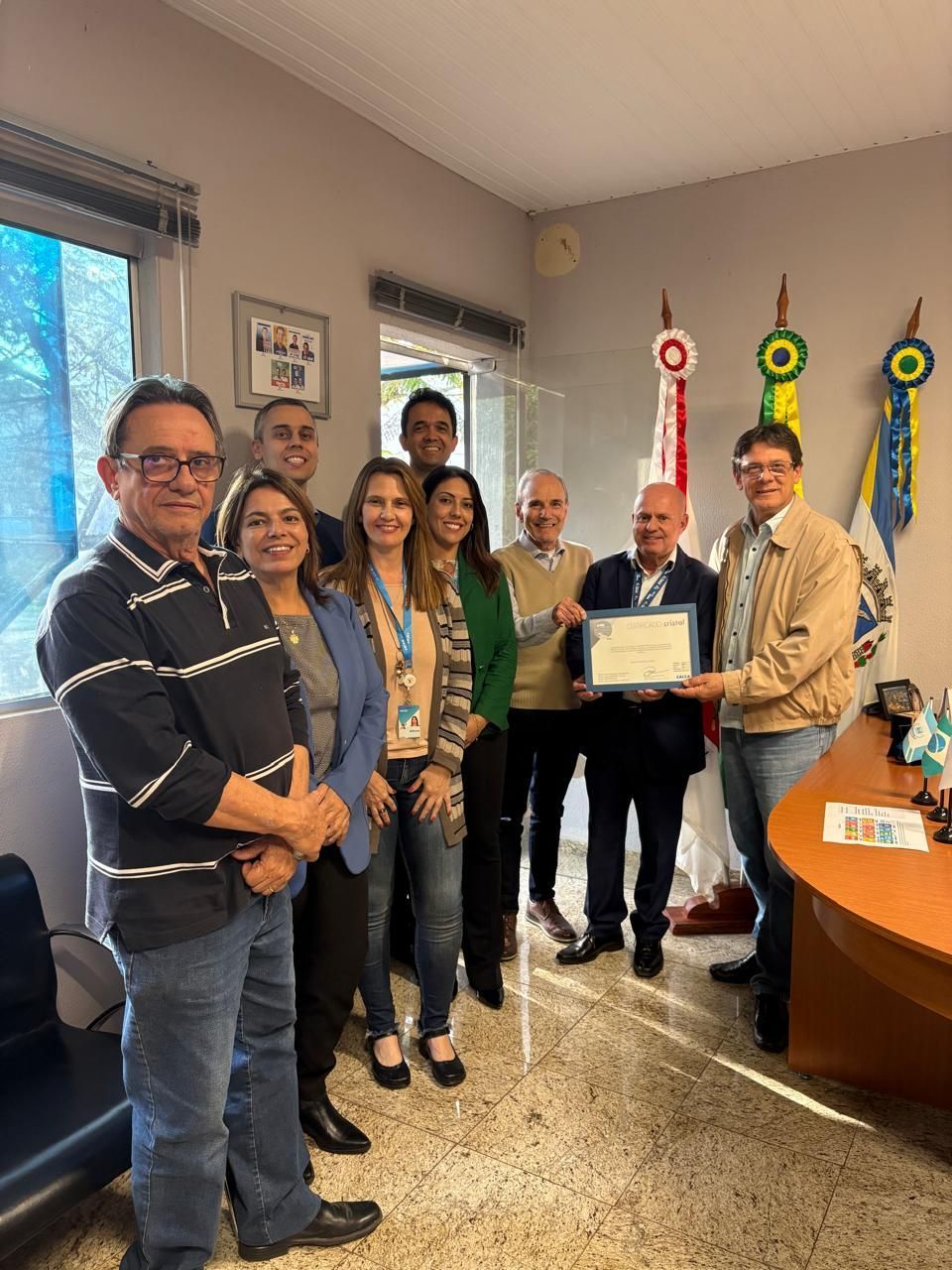 Varginha recebe selo que reconhece ações sustentáveis do município