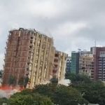Torre Palace, primeiro hotel de luxo de Brasília, é demolido; veja vídeo