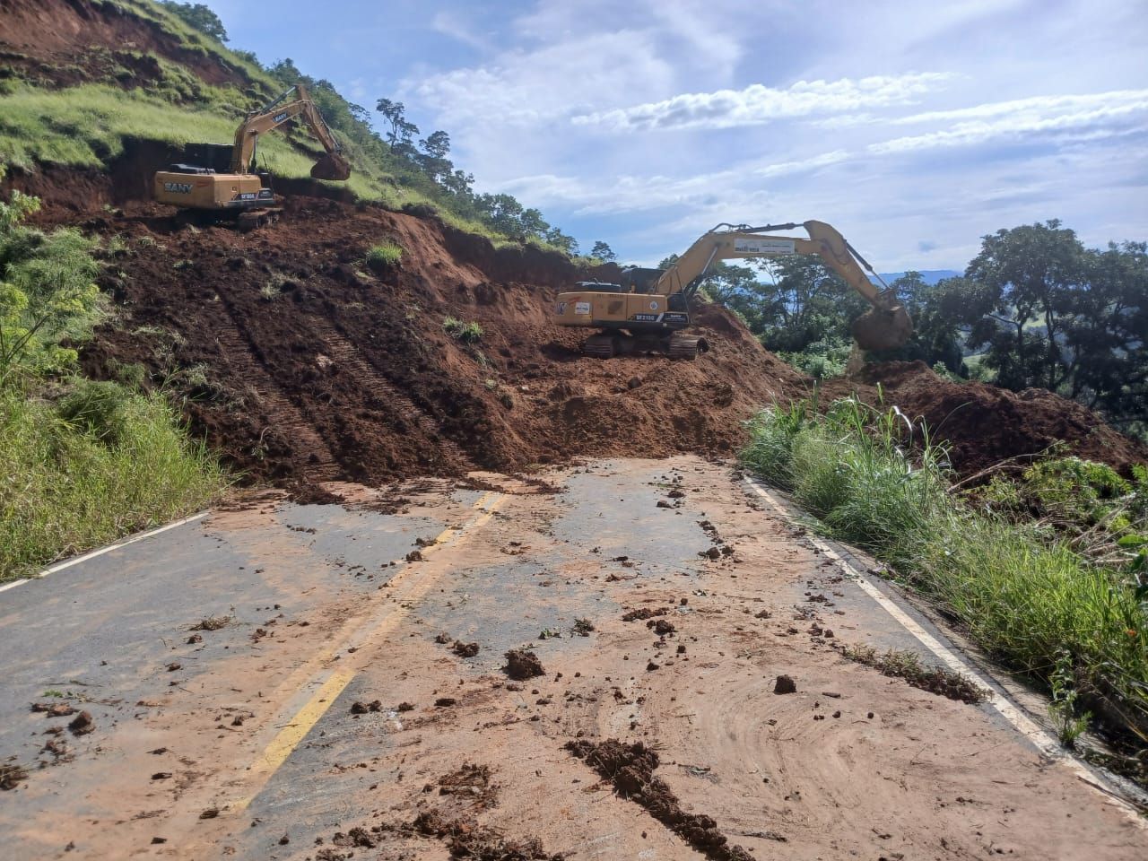 Trecho entre Consolação e Cambuí está totalmente interditado