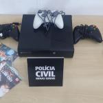 Polícia recupera videogame furtado em Poços de Caldas
