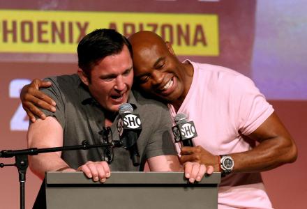 Chael Sonnen e Anderson Silva