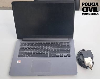 Equipamento pertence a uma mulher suspeita de criar um perfil falso para divulgar vídeos íntimos de um casal sem autorização.