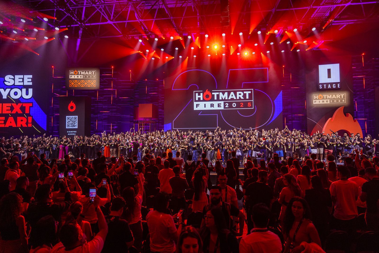 Hotmart FIRE 2025 prepara edição histórica de 10 anos e já anuncia sua primeira atração internacional