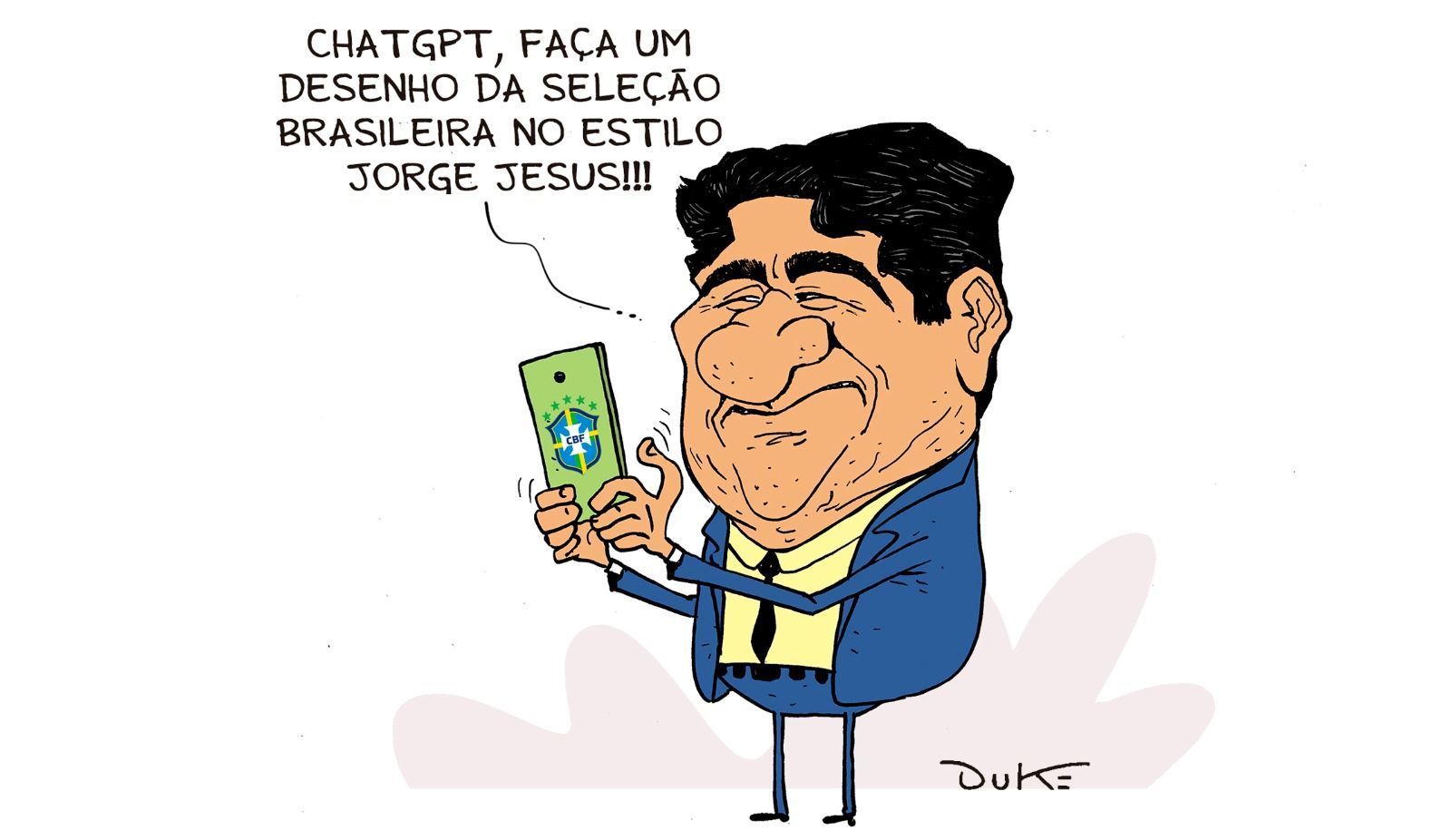 Charge do Duke | A busca por um modelo de jogo na Seleção Brasileira