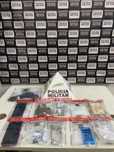 Apreensão acontece no bairro Sion, em Varginha.