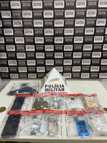 Apreensão acontece no bairro Sion, em Varginha.