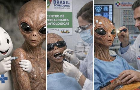Criatura ganhou atenção dos internautas.