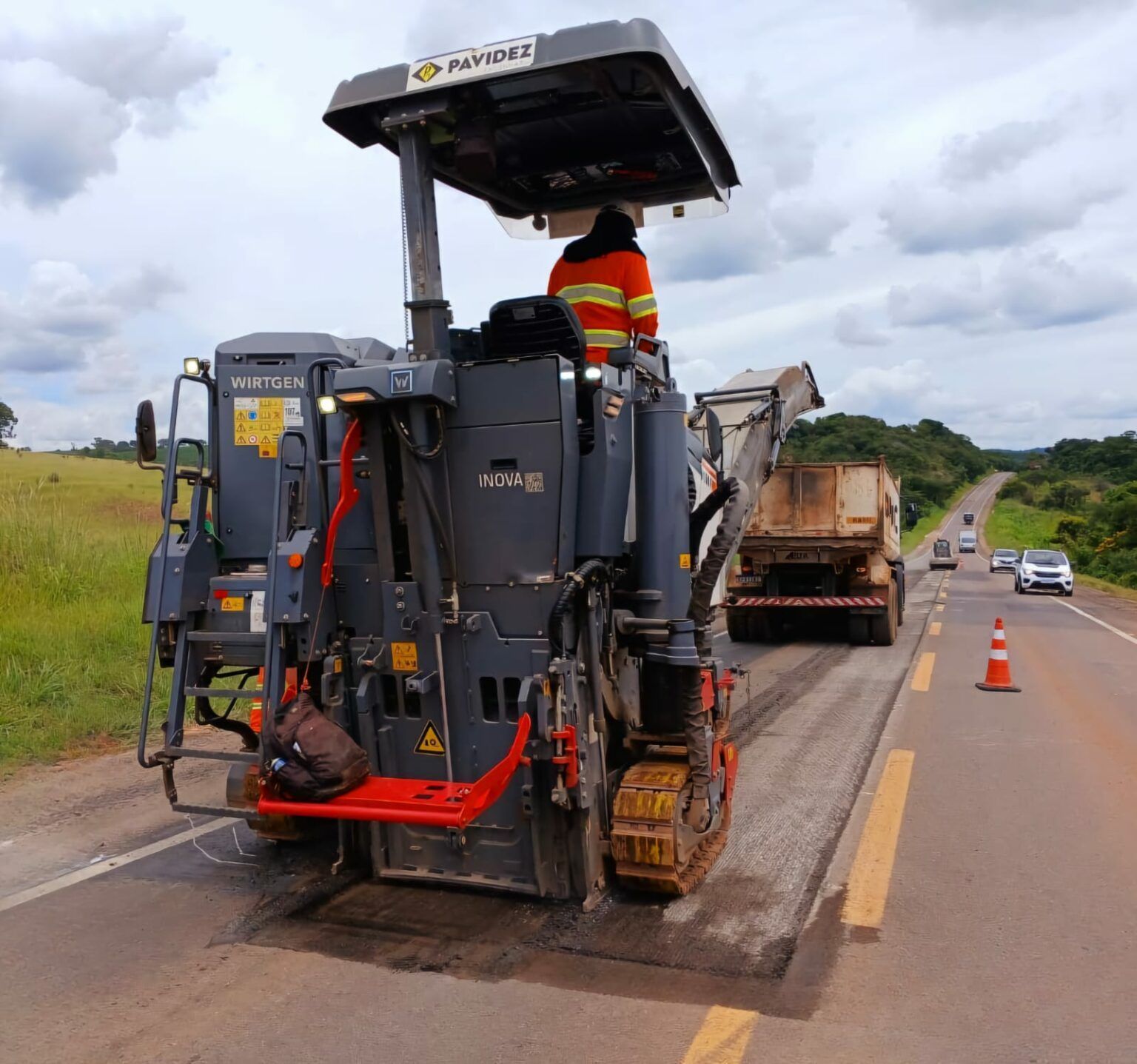 Rodovias próximas à Varginha continuam com obras de melhorias