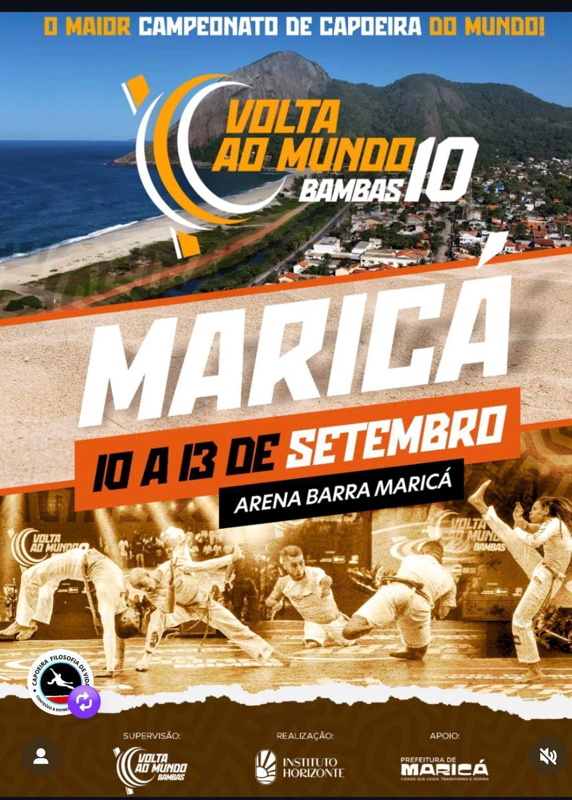 Varginha terá representantes no maior campeonato de capoeira do mundo