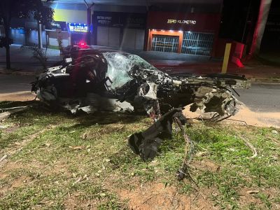 Acidente com Porsche na av. Barão Homem de Melo