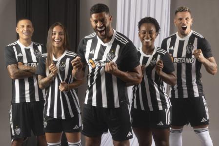 Atlético lança nova camisa de jogo; veja fotos
