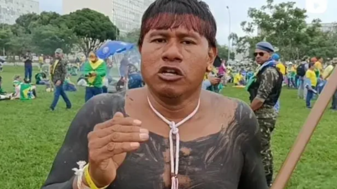 PF faz buscas contra grupo que tentou resgatar cacique preso por atos antidemocráticos