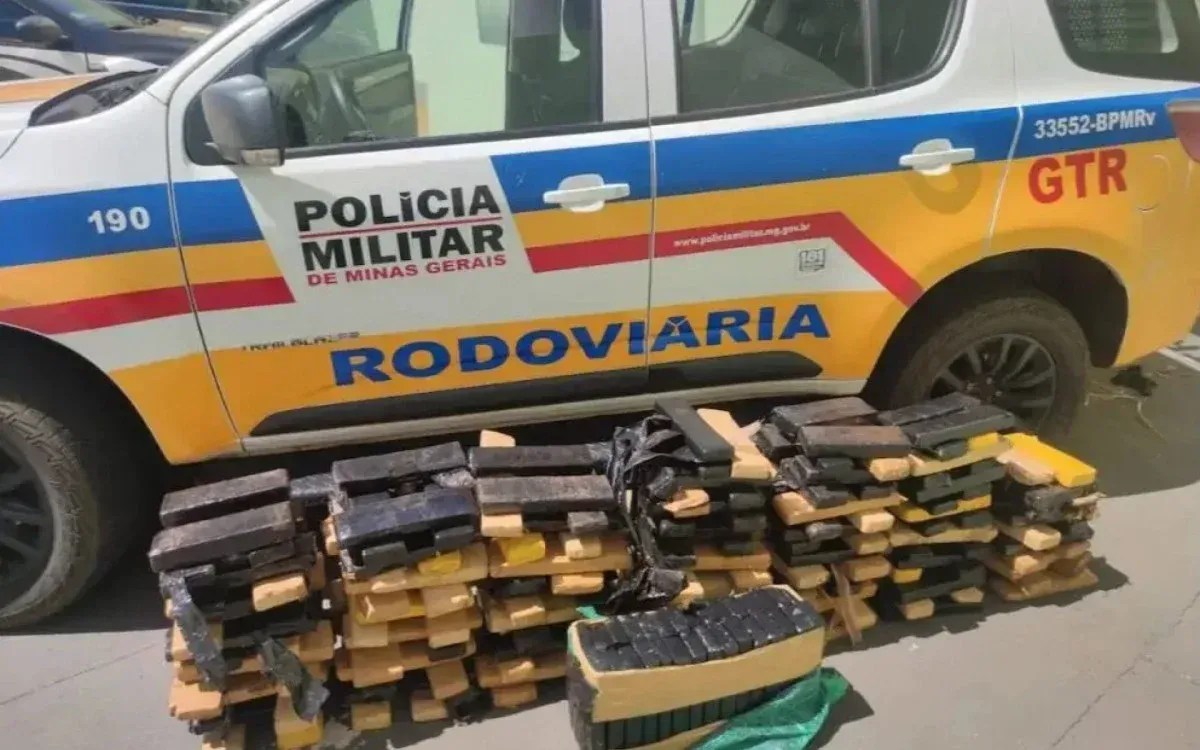 Venezuelano que levava 205 kg de maconha morre em MG enquanto fugia da polícia