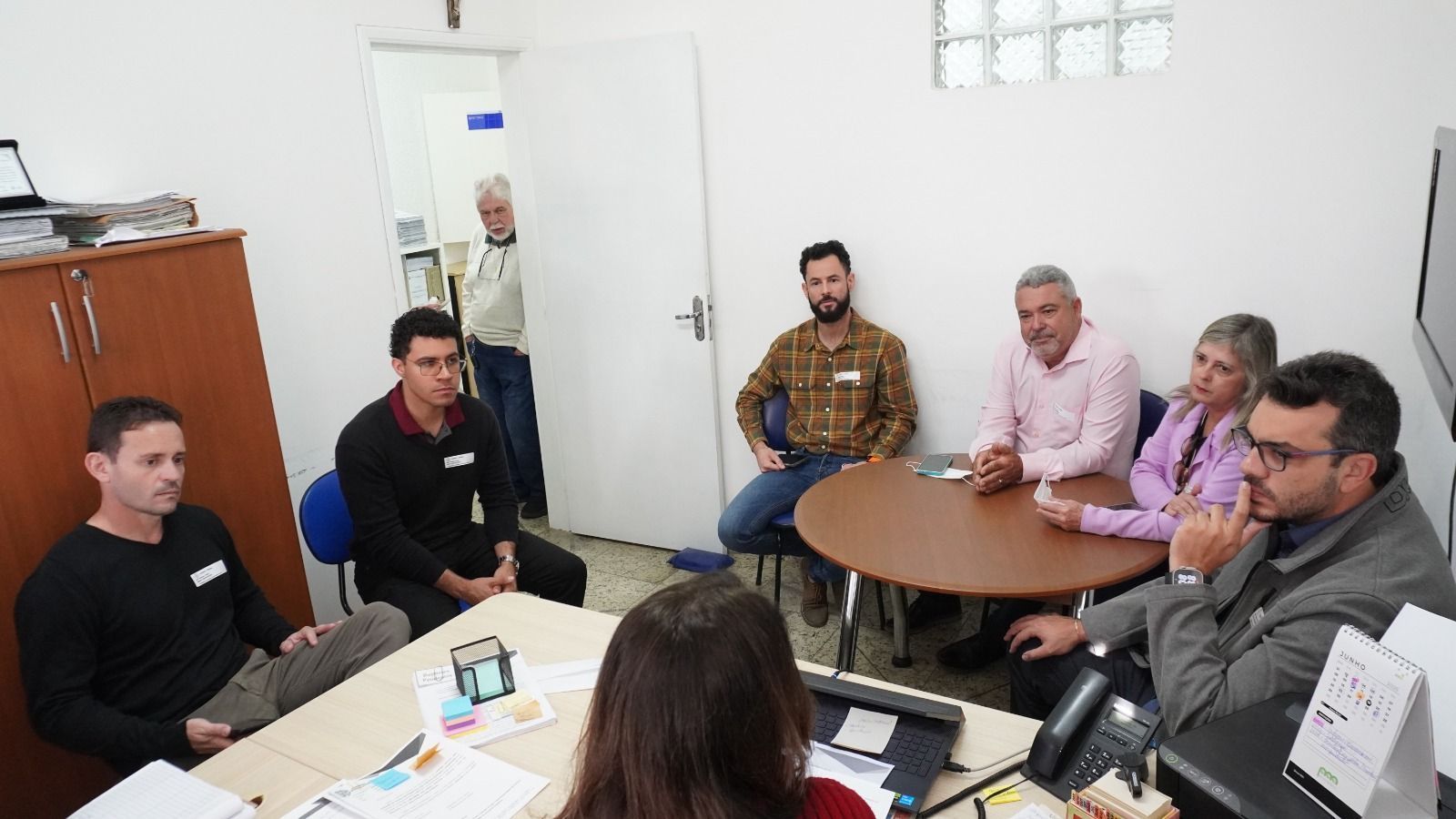 Vereadores visitam instalações do Hospital Bom Pastor