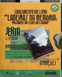 Lançamento é aberto ao público.