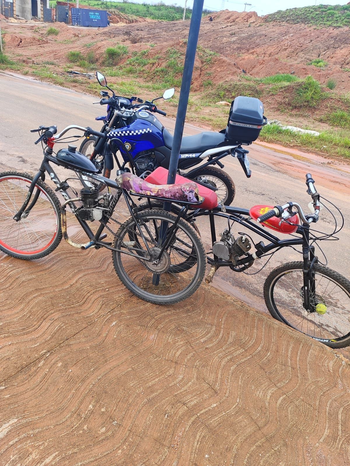 Varginha apreende mais três bicicletas motorizadas artesanais
