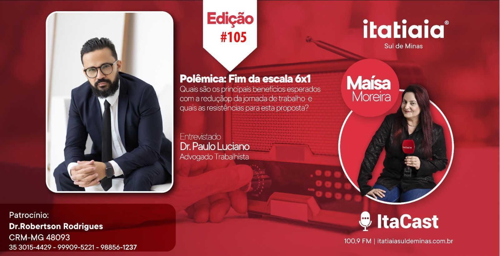 Episódio 105: Polêmica - Fim da escala 6x1