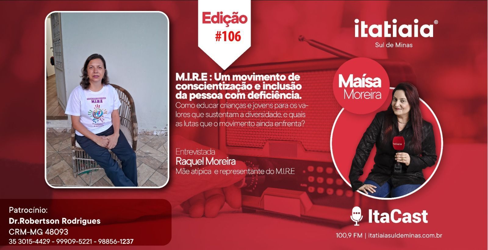 Episódio 106: MIRE - Um movimento de conscientização e inclusão da pessoa com deficiência