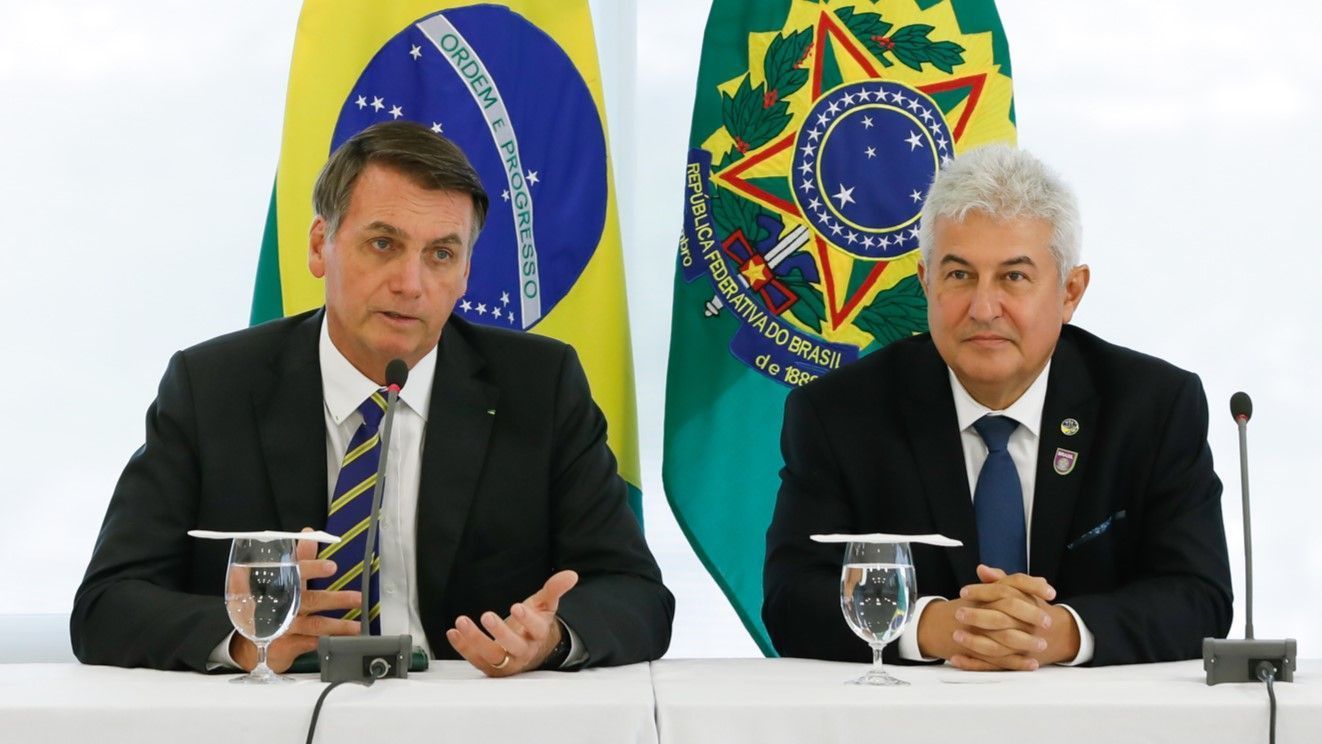 Bolsonaro critica Astronauta Marcos Pontes por disputa à Presidência do Senado