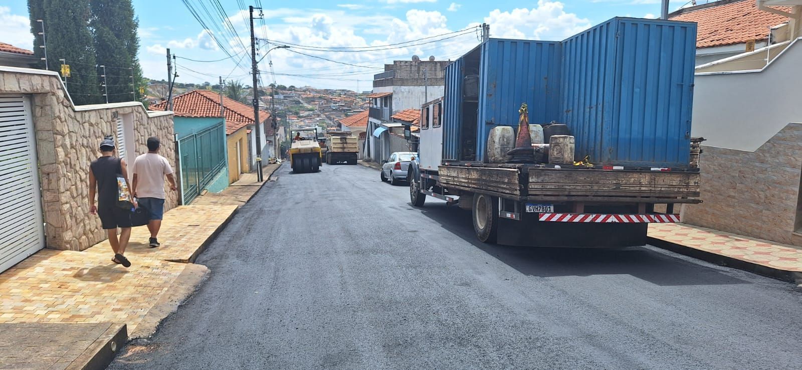 Bairro Boa Vista em Varginha recebe recapeamento asfáltico