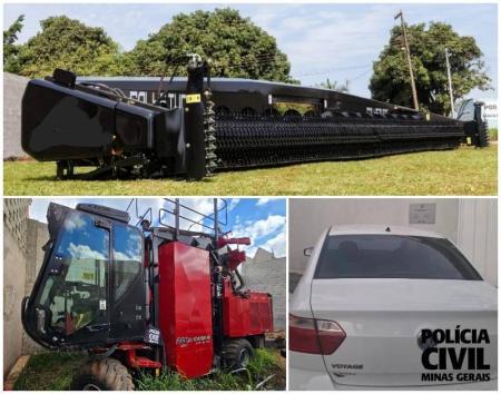 Polícia recuperou equipamentos avaliados em R$ 5 milhões.