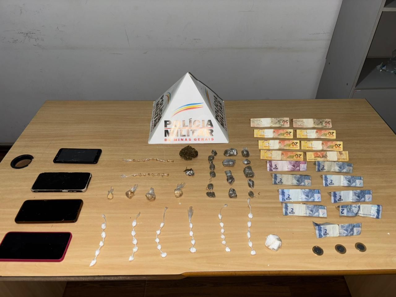 Polícia Militar desarticula tráfico de drogas em Cordislândia