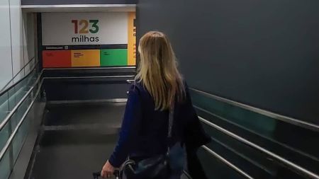 123 Milhas em aeroporto