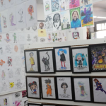 Exposição de desenhos do Projeto Refazer é prorrogada em Varginha