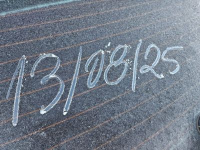 Geada foi registrada pelo 4° dia consecutivo.