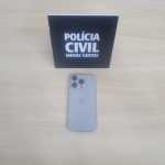 Polícia Civil recupera iPhone 15 Pro furtado em Poços de Caldas