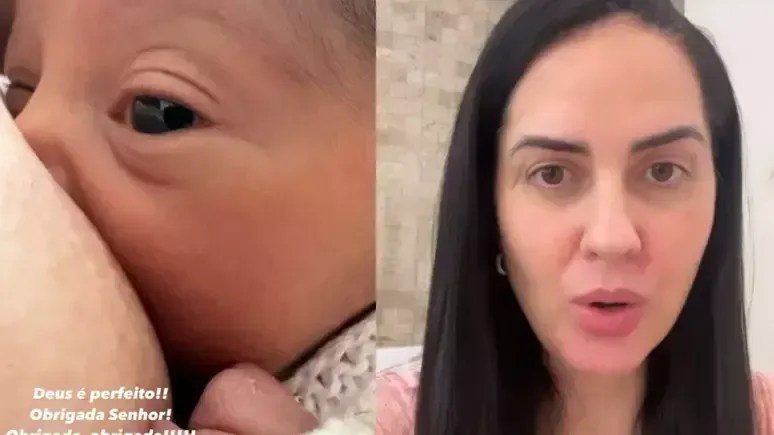 Graciele Lacerda compartilha imagem de momento com a filha Clara