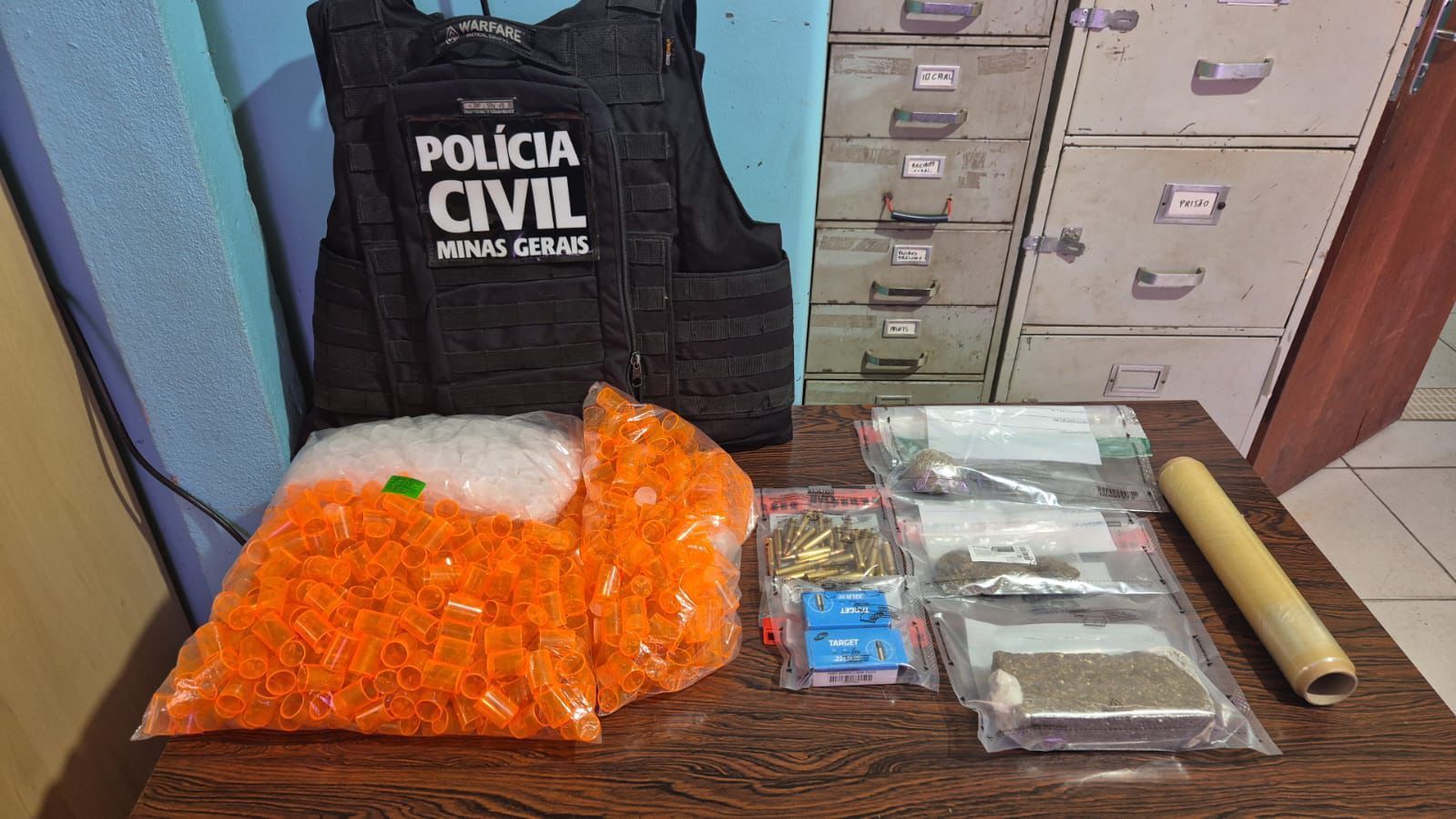 Ação conjunta das polícias Civil e Militar combate o tráfico de drogas no Sul de Minas