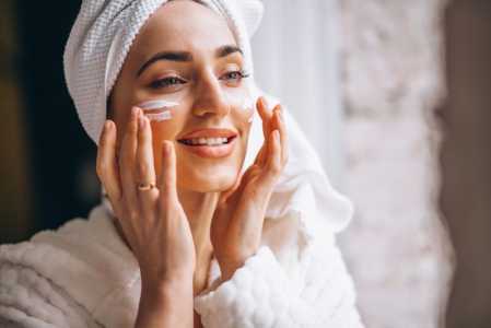 pele creme skincare hidratacao