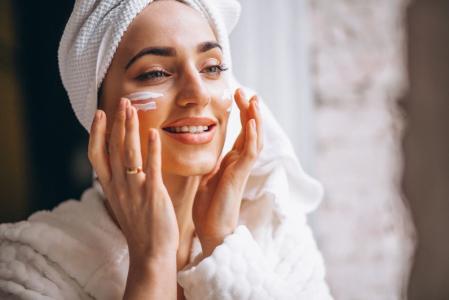 pele creme skincare hidratacao