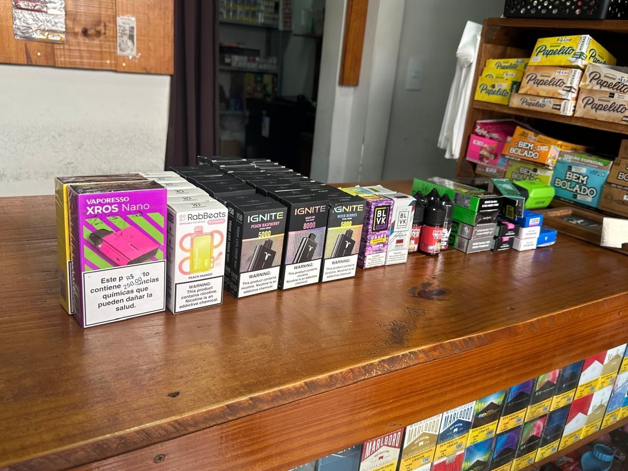 Operação da Receita Federal resulta na apreensão de 70 cigarros eletrônicos no Sul de Minas