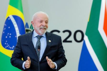 Presidente participou de coletiva de imprensa após a reunião do G20 em Joanesburgo, na África do Sul