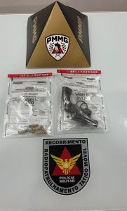 Disparos em casa revelam arma escondida na casinha de cachorro caramelo em Valadares